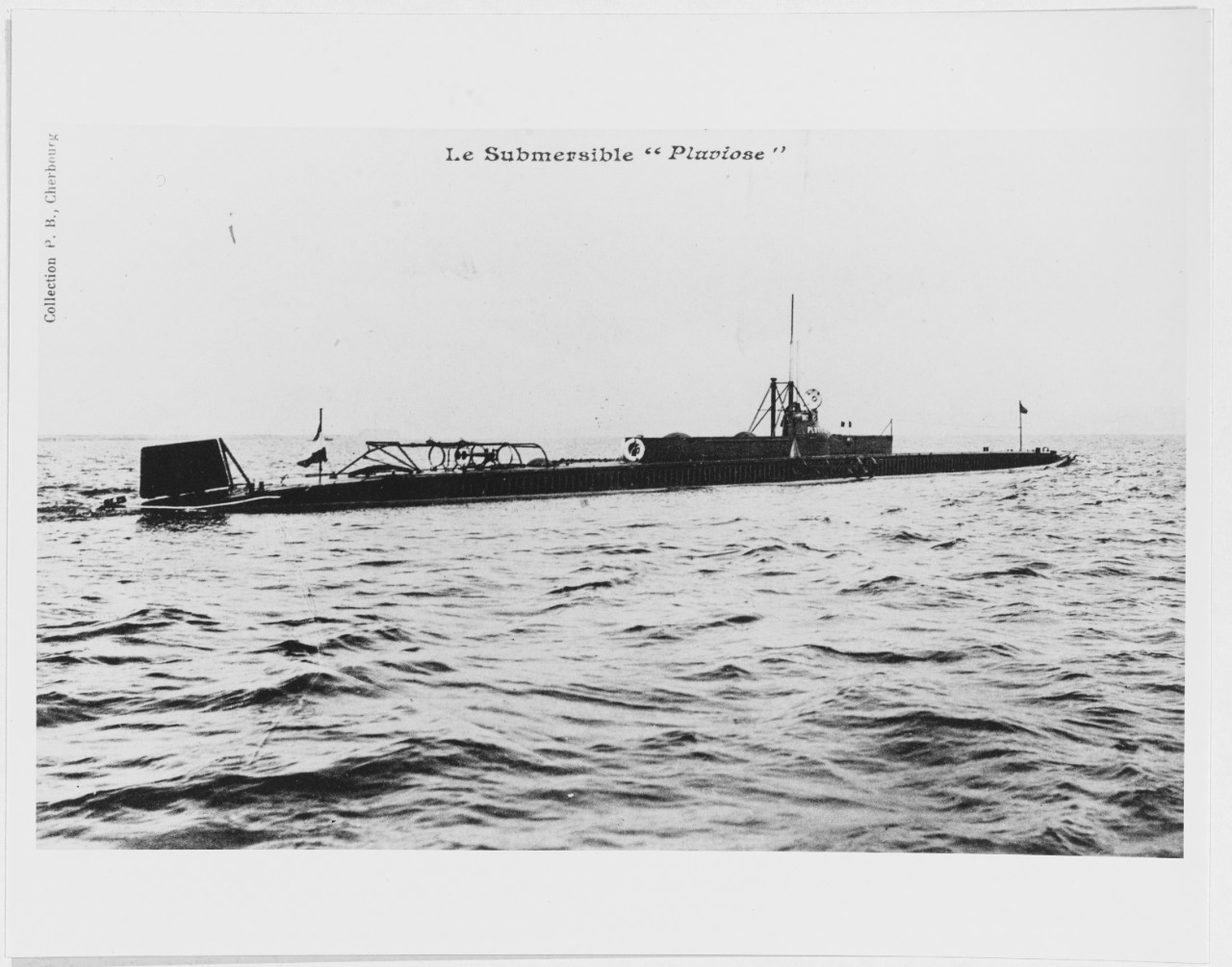PLUVIOSE (French Submarine, 1907-22)
