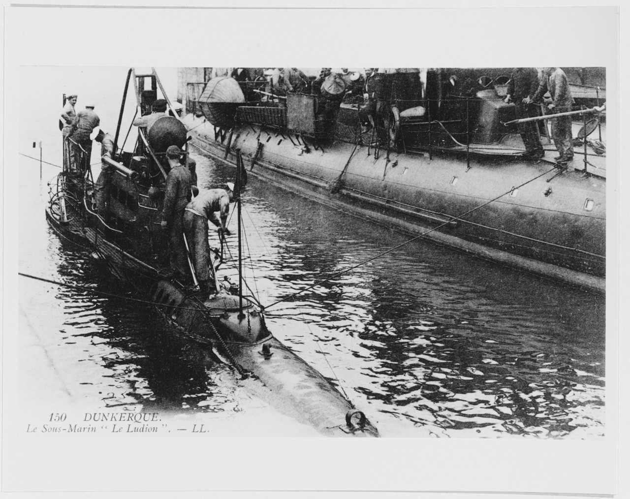 LUDION (French Submarine, 1904-14)