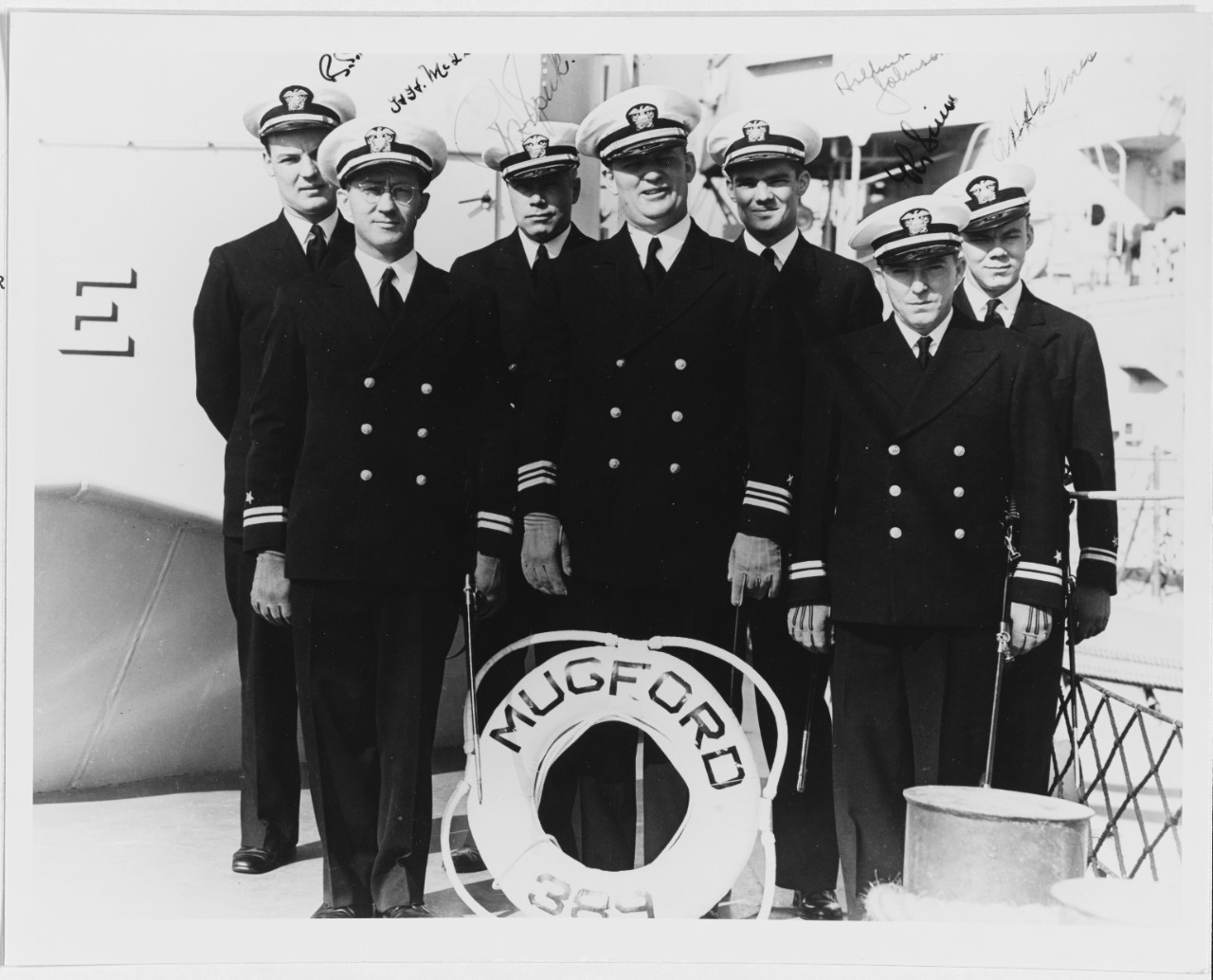 Photo #: NH 55806  USS Mugford (DD-389)  