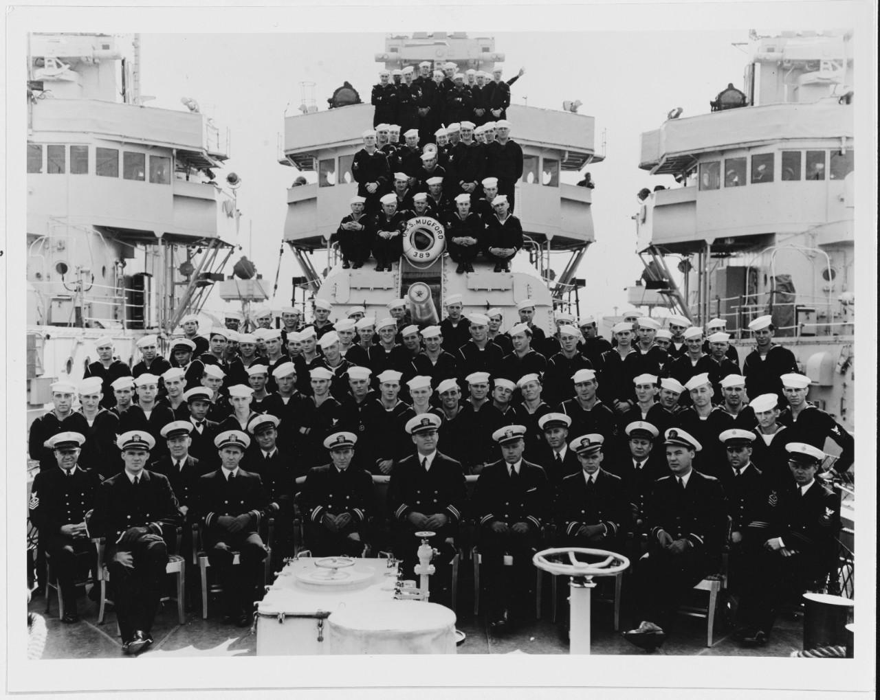 Photo #: NH 55807  USS Mugford (DD-389)