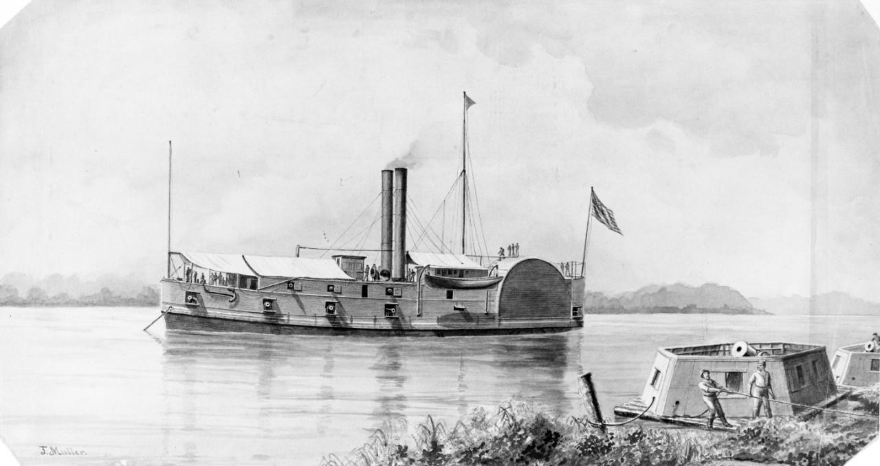 Photo #: NH 55826  USS Tyler (1861-1865)