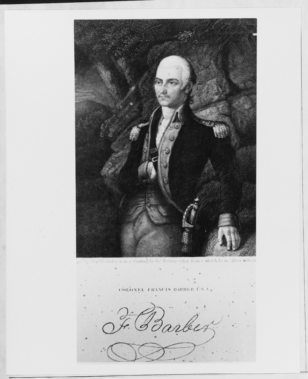 Colonel Francis Barber, USA