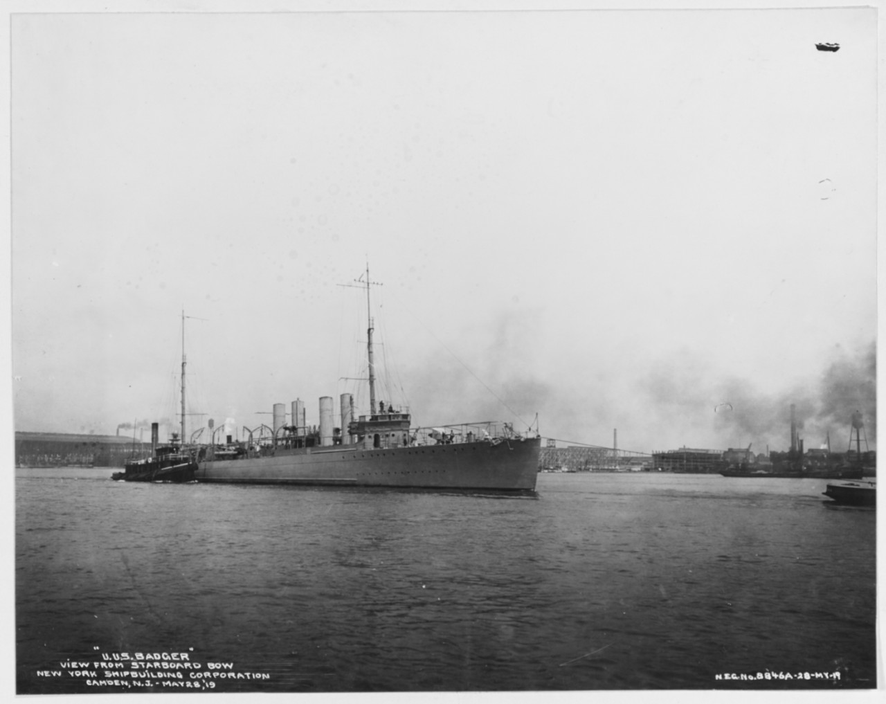 USS BADGER (DD-126)