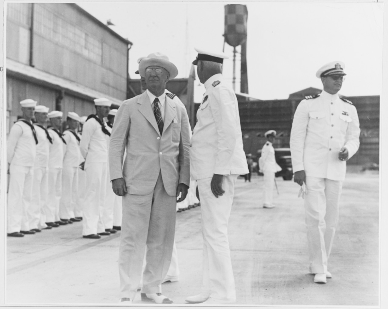Secretary of the Navy Frank Knox
