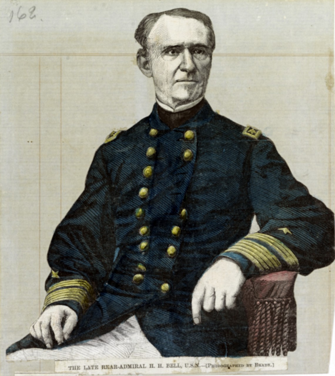 Photo #: NH 56847-KN Rear Admiral Henry H. Bell, USN (1808-1868)