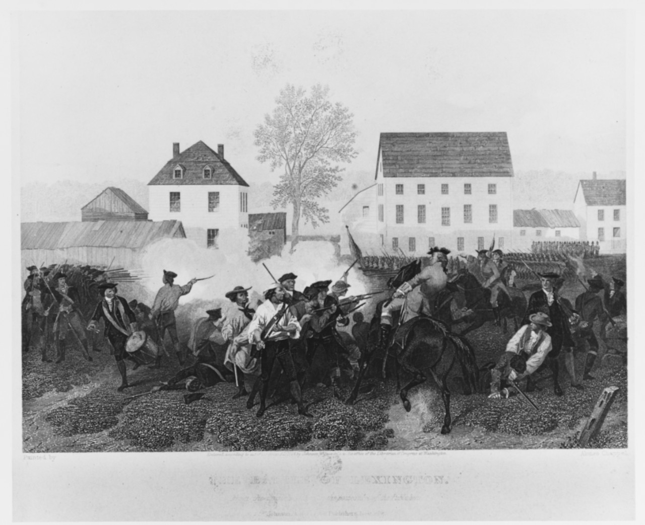 Battle of Lexington, 19 April 1775