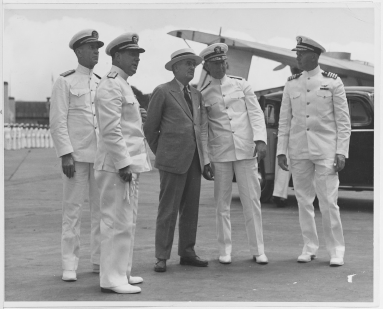 Secretary's Inspection Tour NAS Pearl Harbor