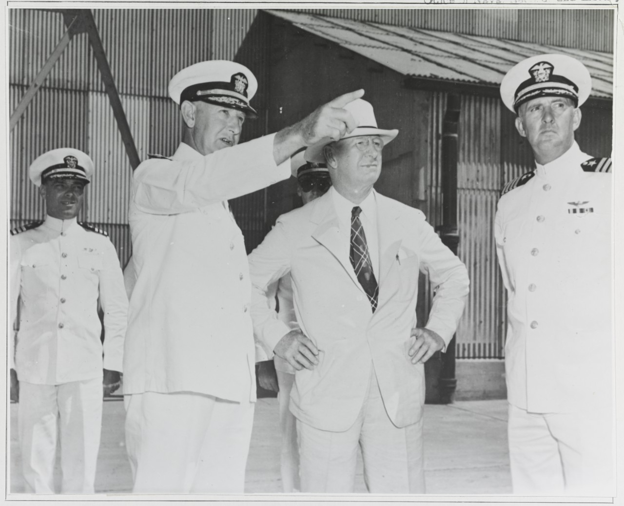 Rear Admiral C.C. Bloch, USN