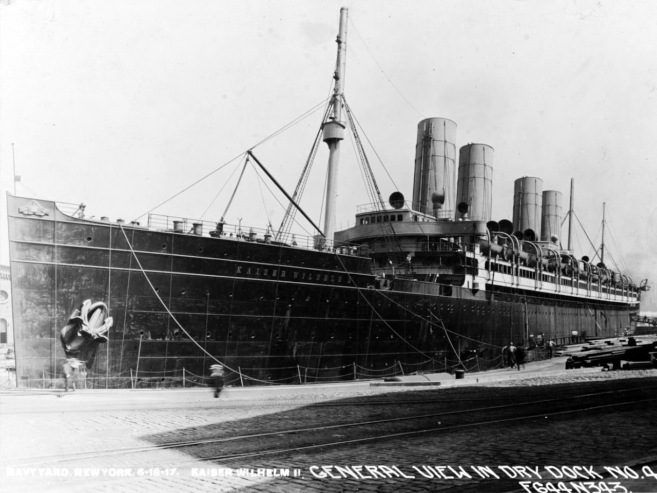 Photo #: NH 57745  USS Kaiser Wilhelm II