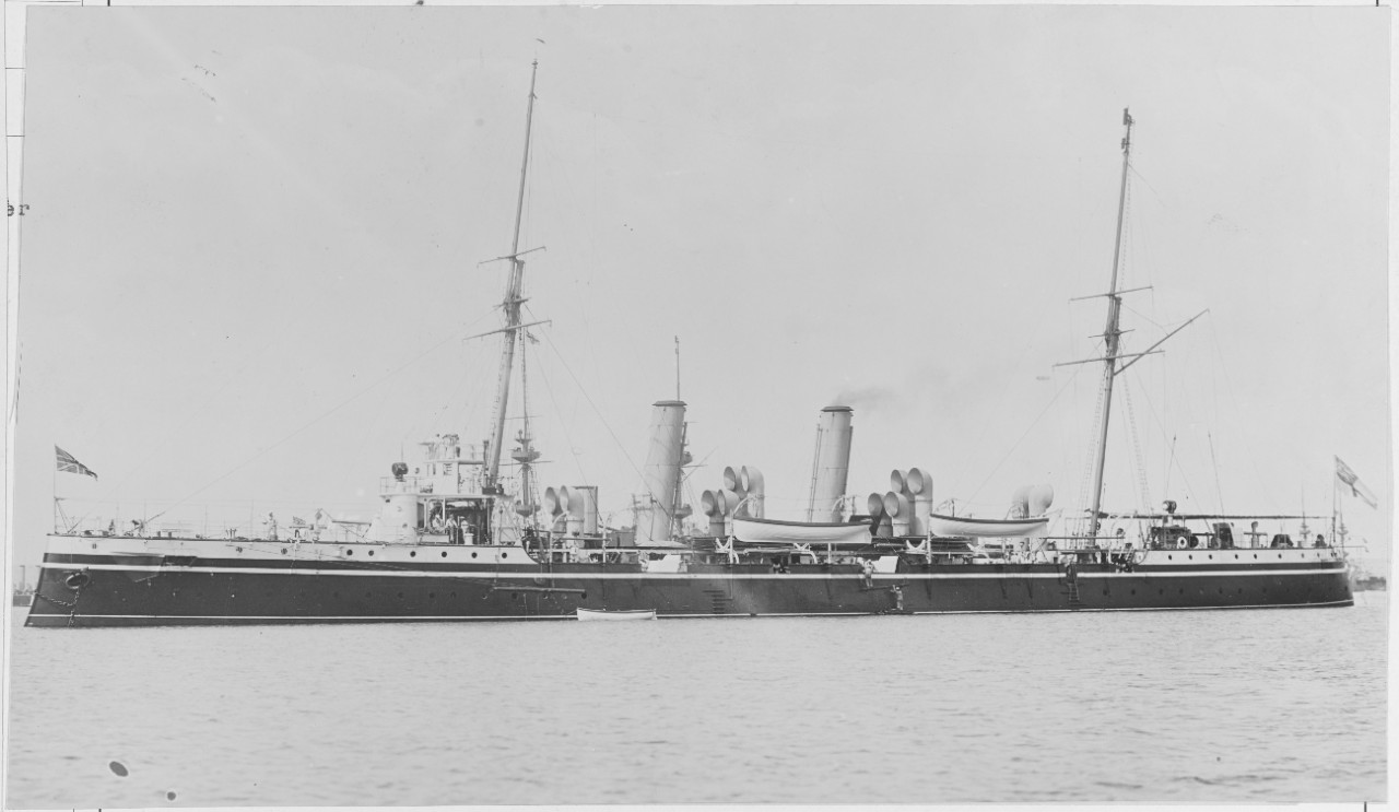 HMS PACTOLUS (British cruiser, 1897)