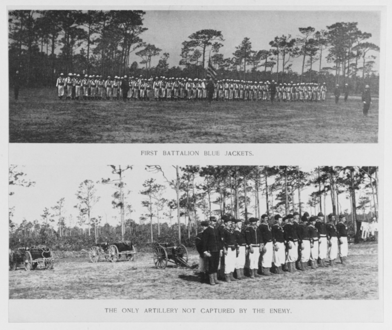 North Atlantic Squadron Encampment, April 1888