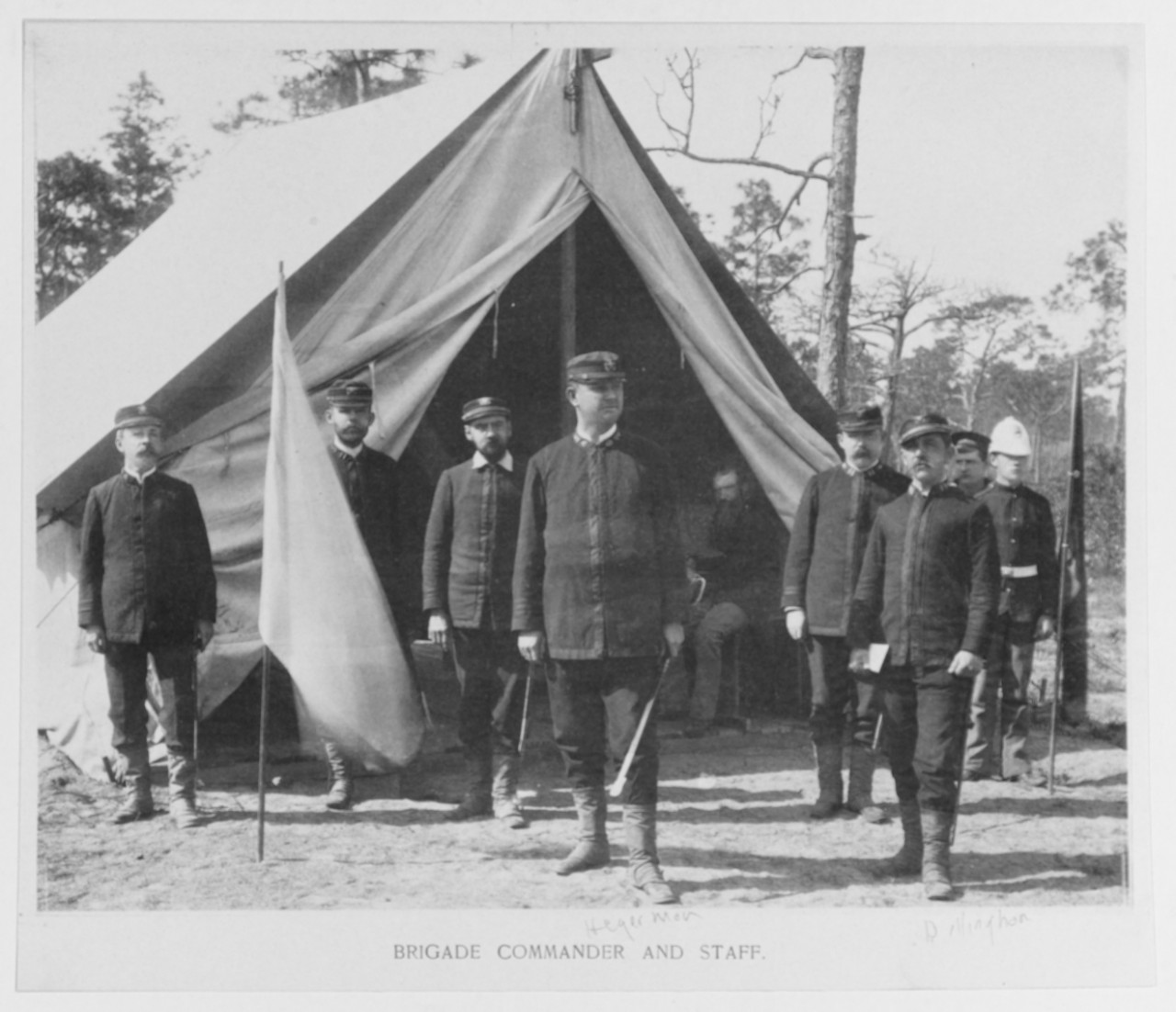 North Atlantic Squadron Encampment, April 1888