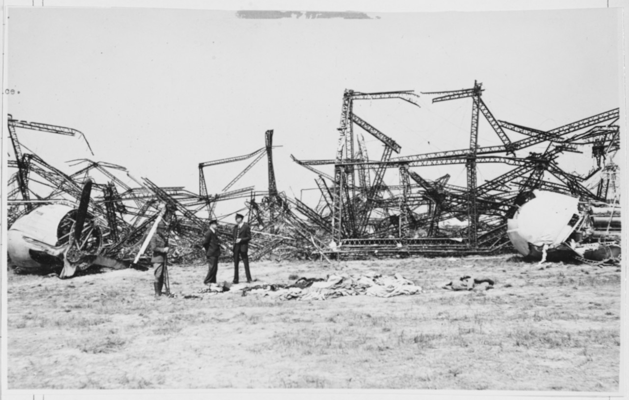 Airship HINDENBURG Disaster, 6 May 1937