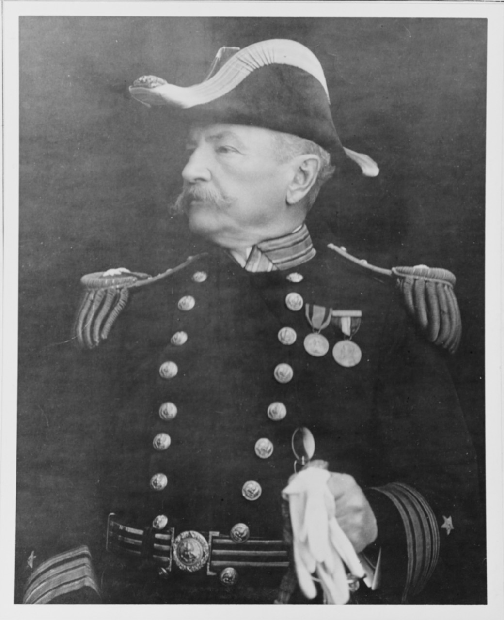 Rear Admiral Charles J. Badger, USN (1853-1932)