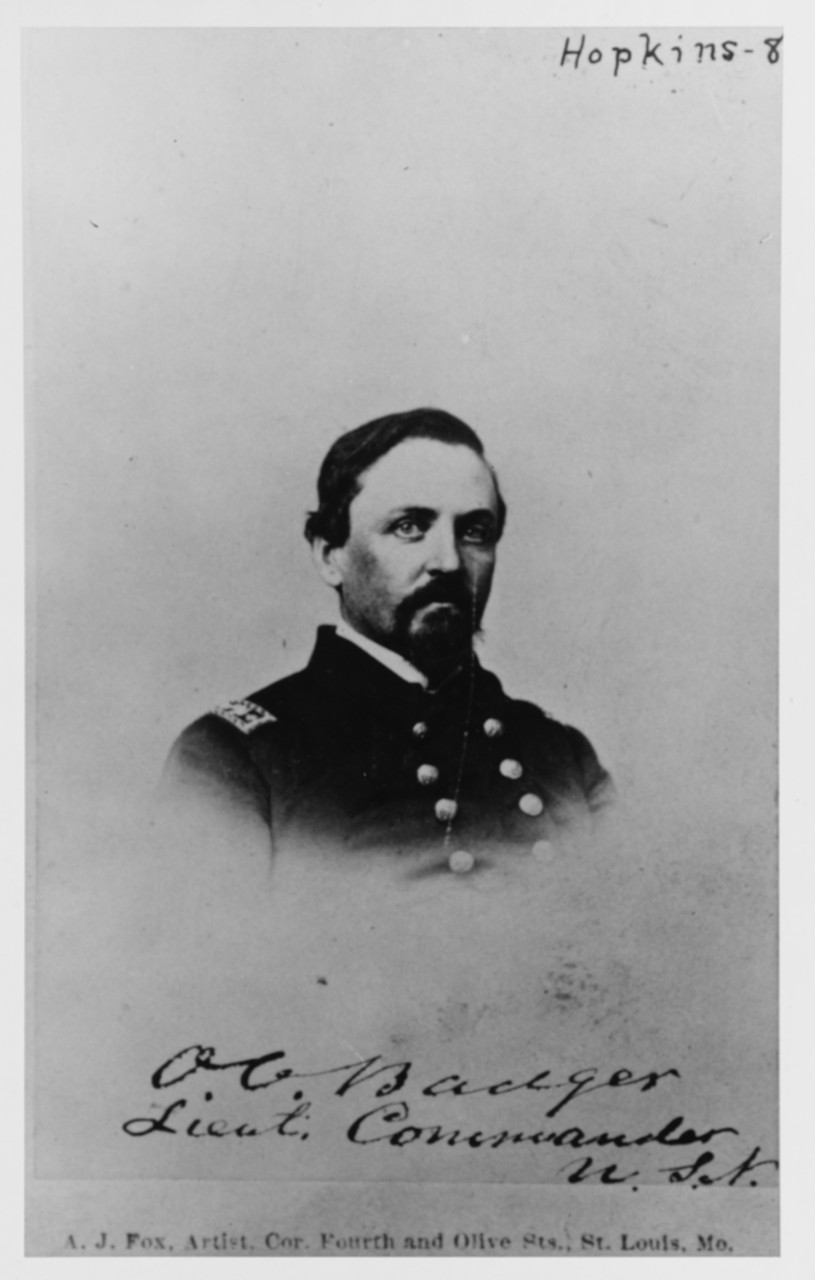 Lieutenant Commander Oscar C. Badger, USN (1823-1899)