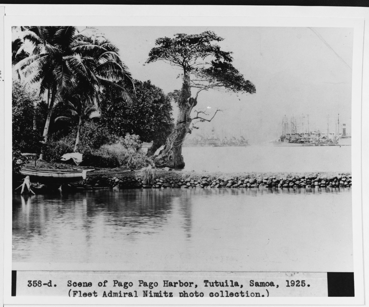 Scene of Pago Pago, Tutulia, Samoa, September 1925