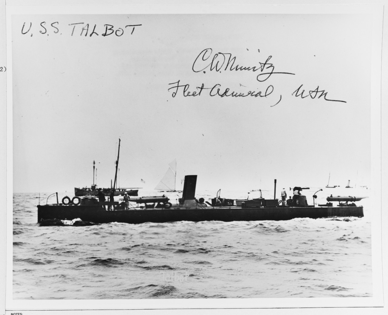 Photo #: NH 58110  USS Talbot