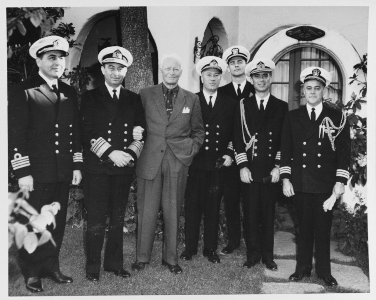 Nimitz and Turkish Officers