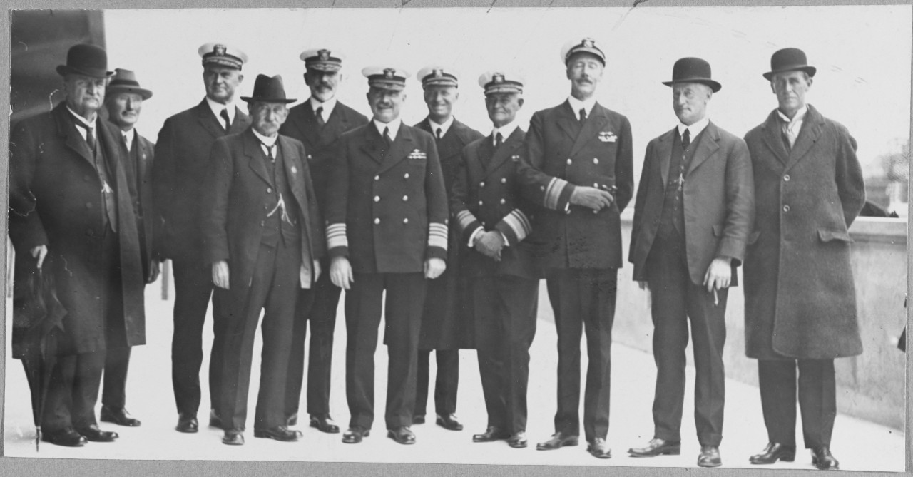 Admiral S.S. Robison's Staff
