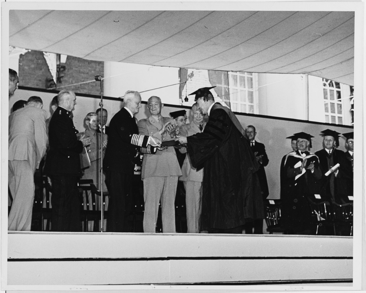 Nimitz Receiving Honorary Degree