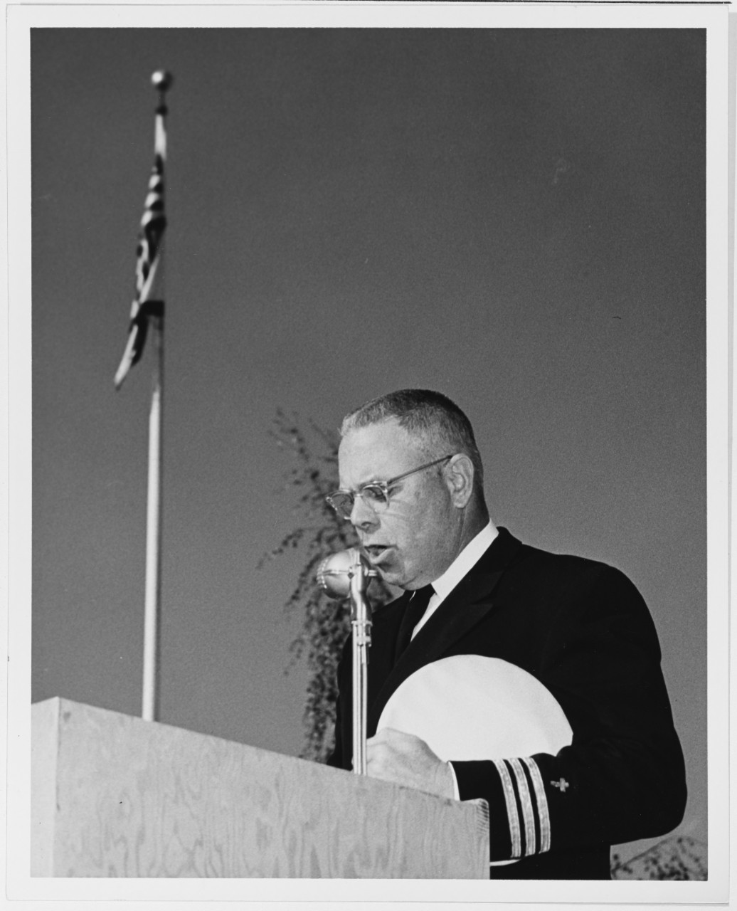 Chaplain Commander B.E. Anderson, USN