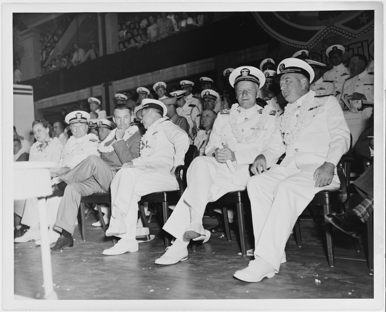 Pearl Harbor Navy Yard Award Ceremony