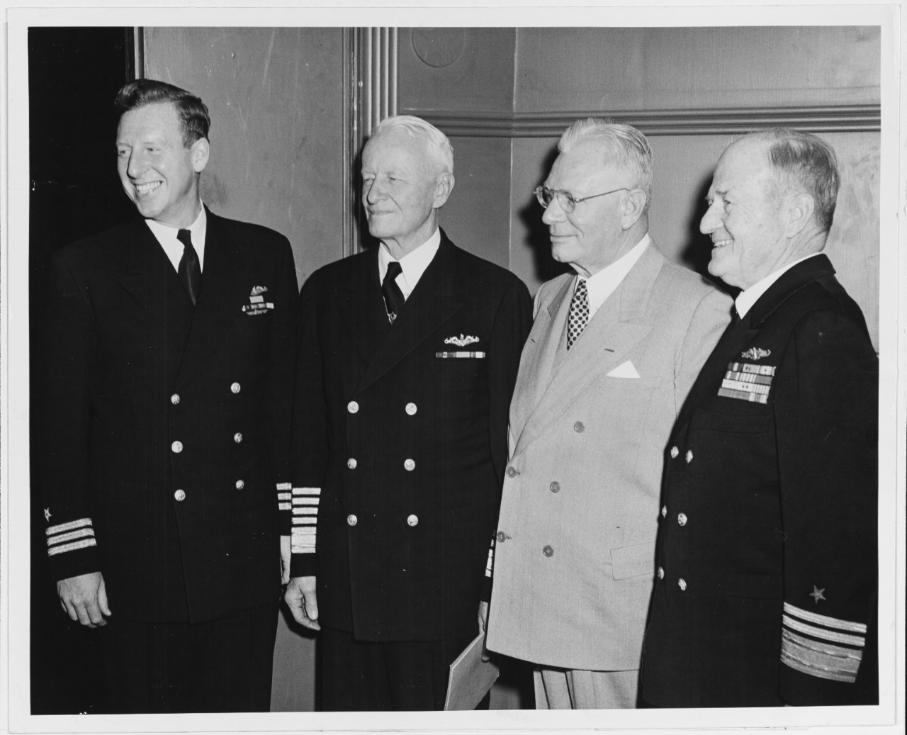 Photo #: NH 58457  Vice Admiral William L. Calhoun, USN (Retired)