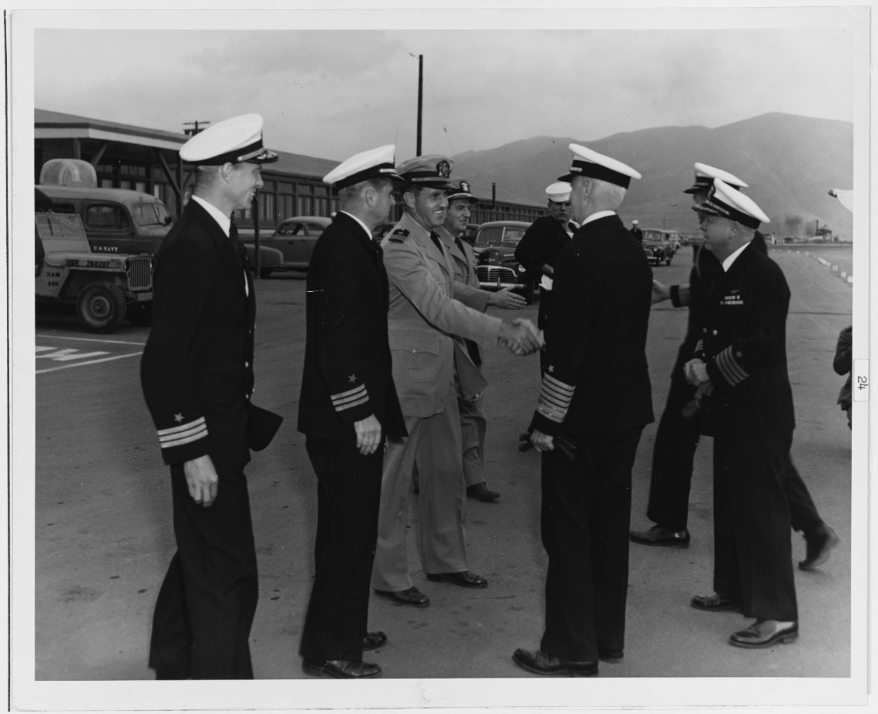 Nimitz Visits Naval Air Missile Test Center