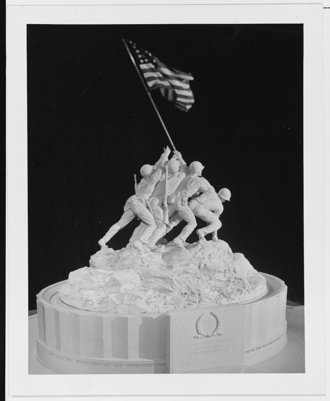 Photo #: NH 58509  Iwo Jima Memorial