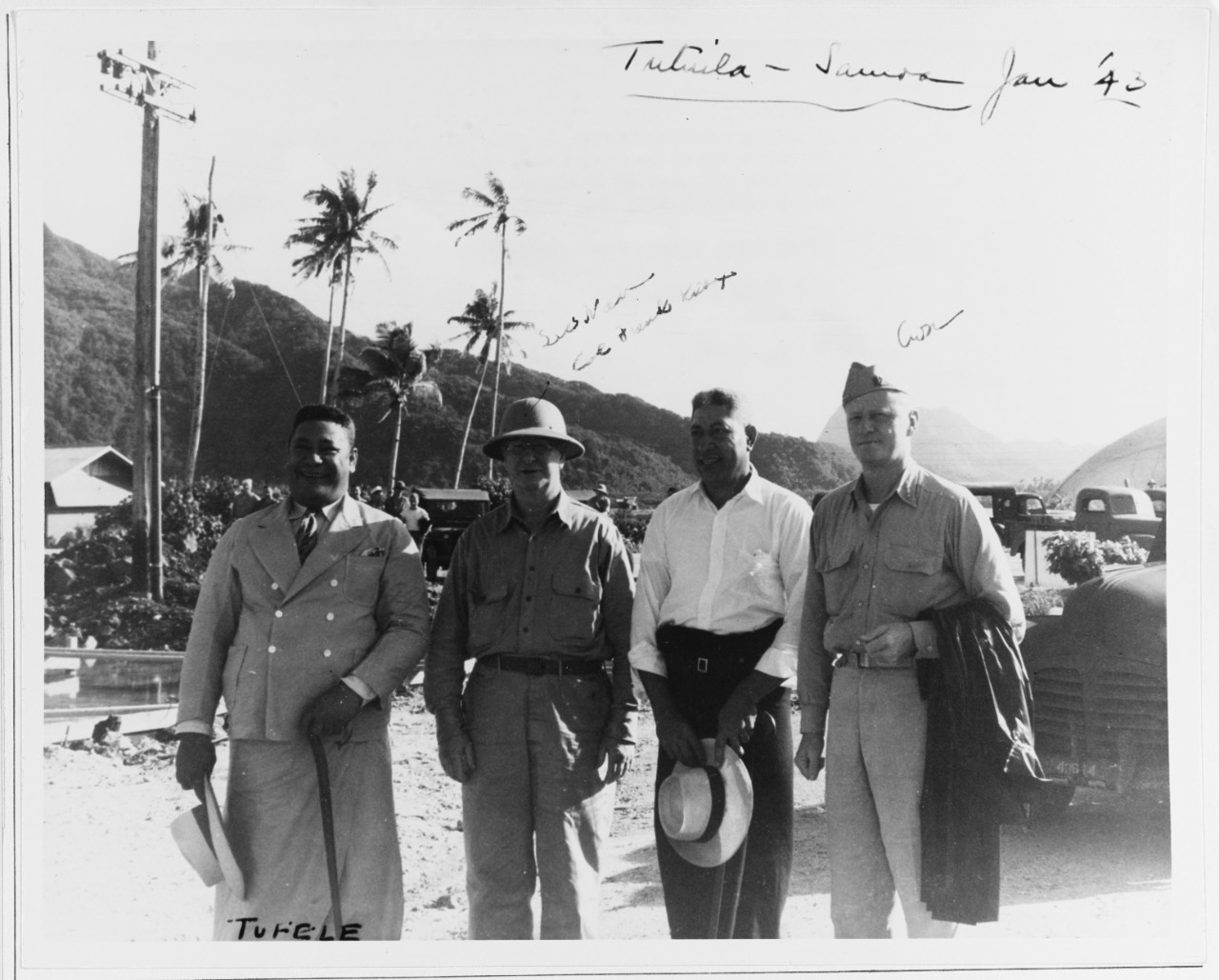 Nimitz in Samoa