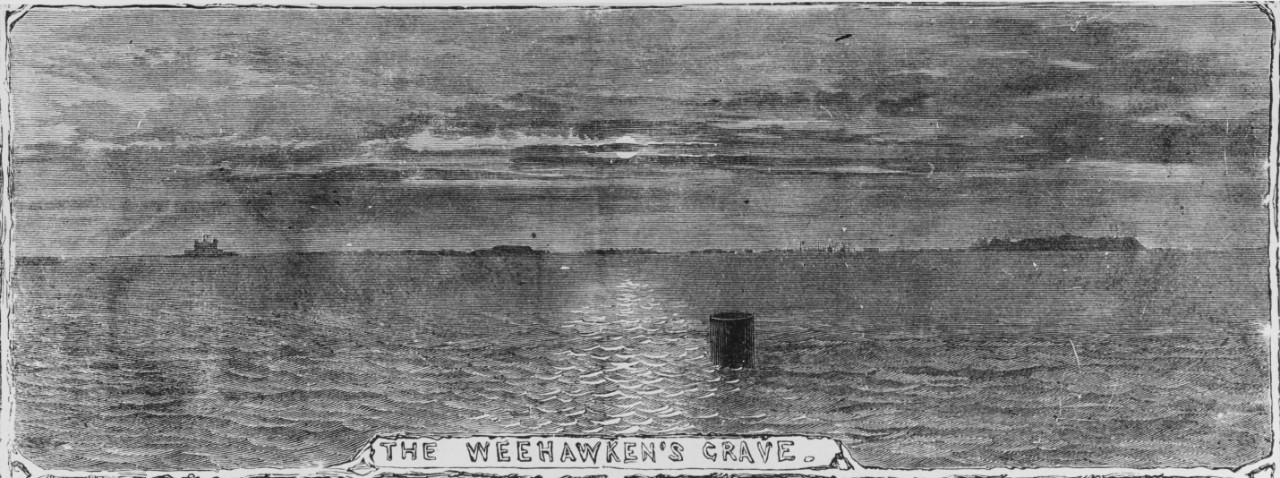 Photo #: NH 58708  &quot;The Weehawken's Grave.&quot;
