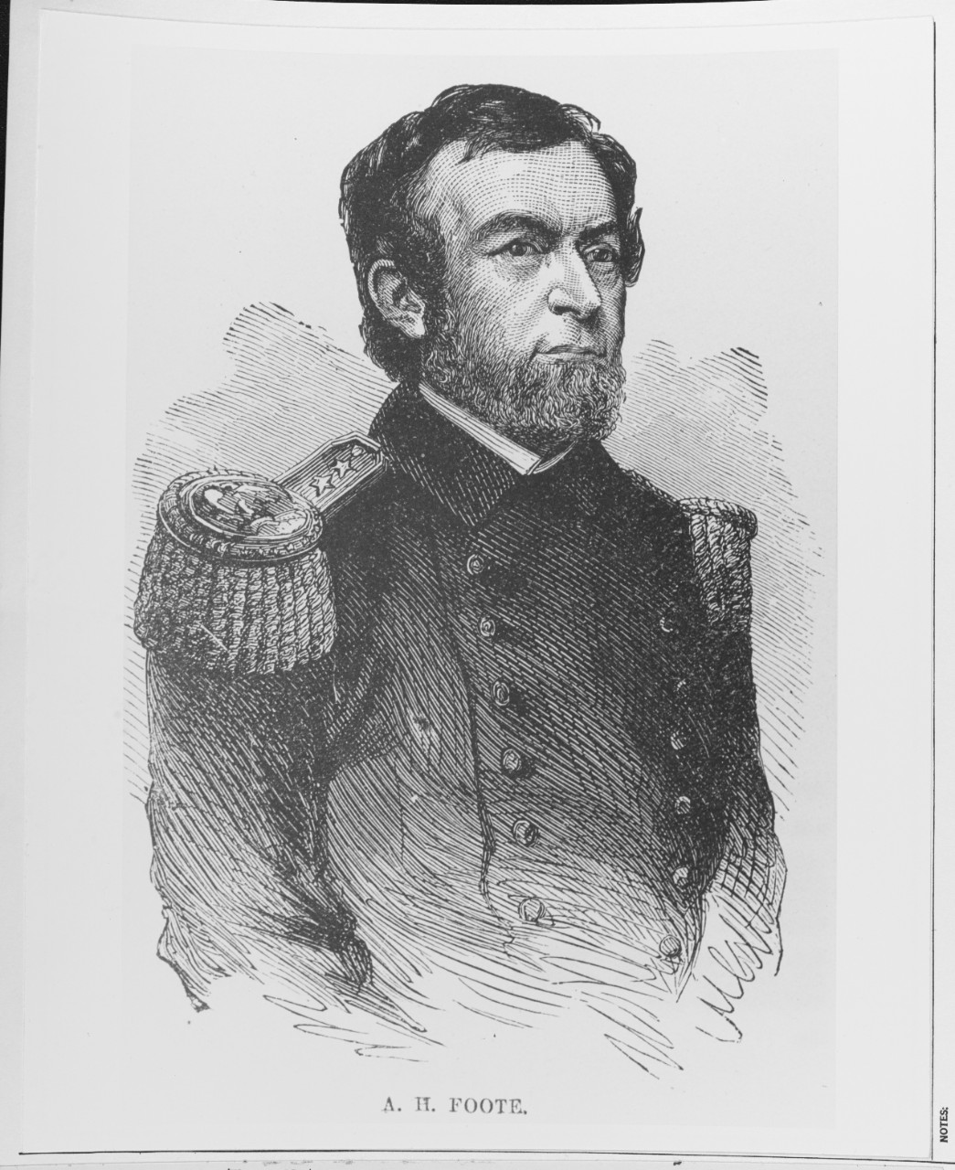 Rear Admiral Andrew Hull Foote, USN