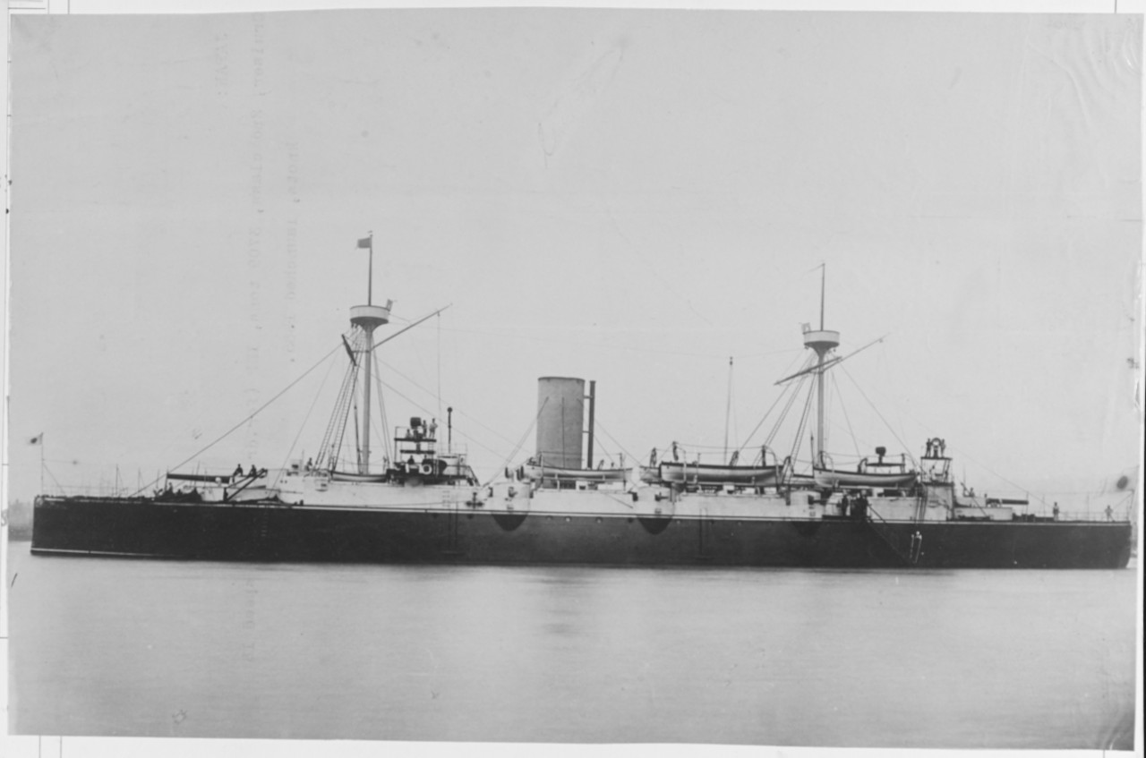 NANIWA (Japanese Cruiser, 1885)