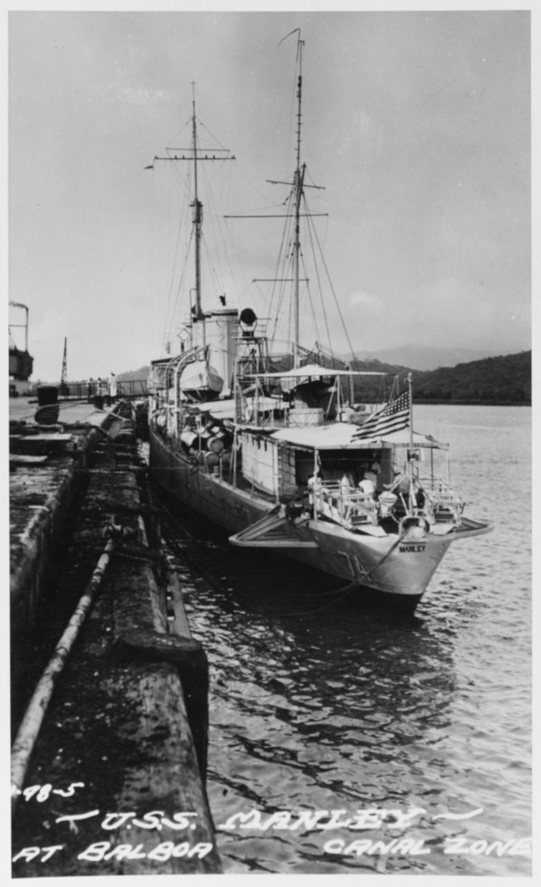 USS MANLEY (DD-74)