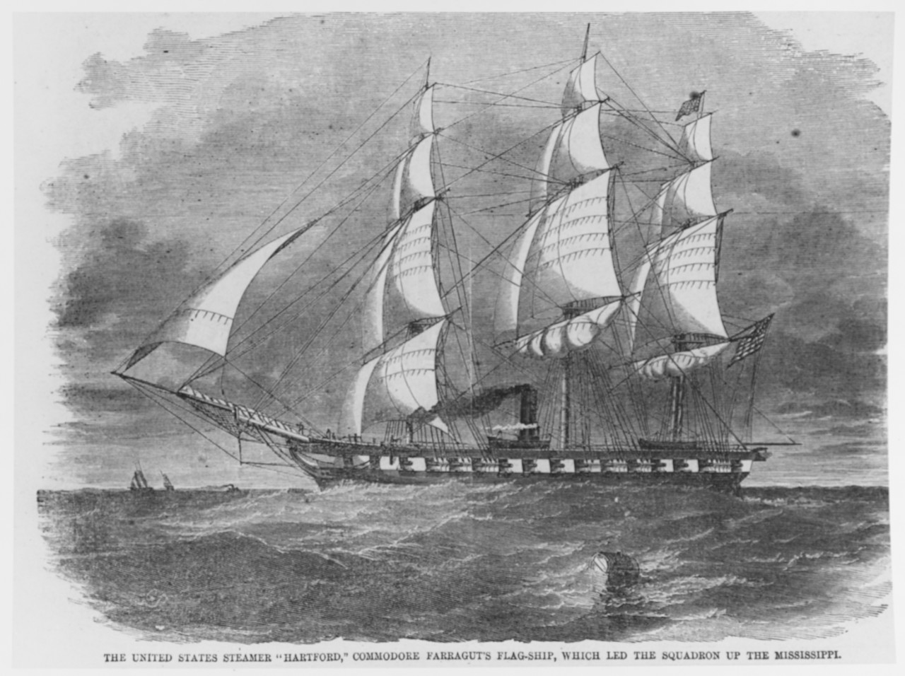 USS HARTFORD, 1858-1926