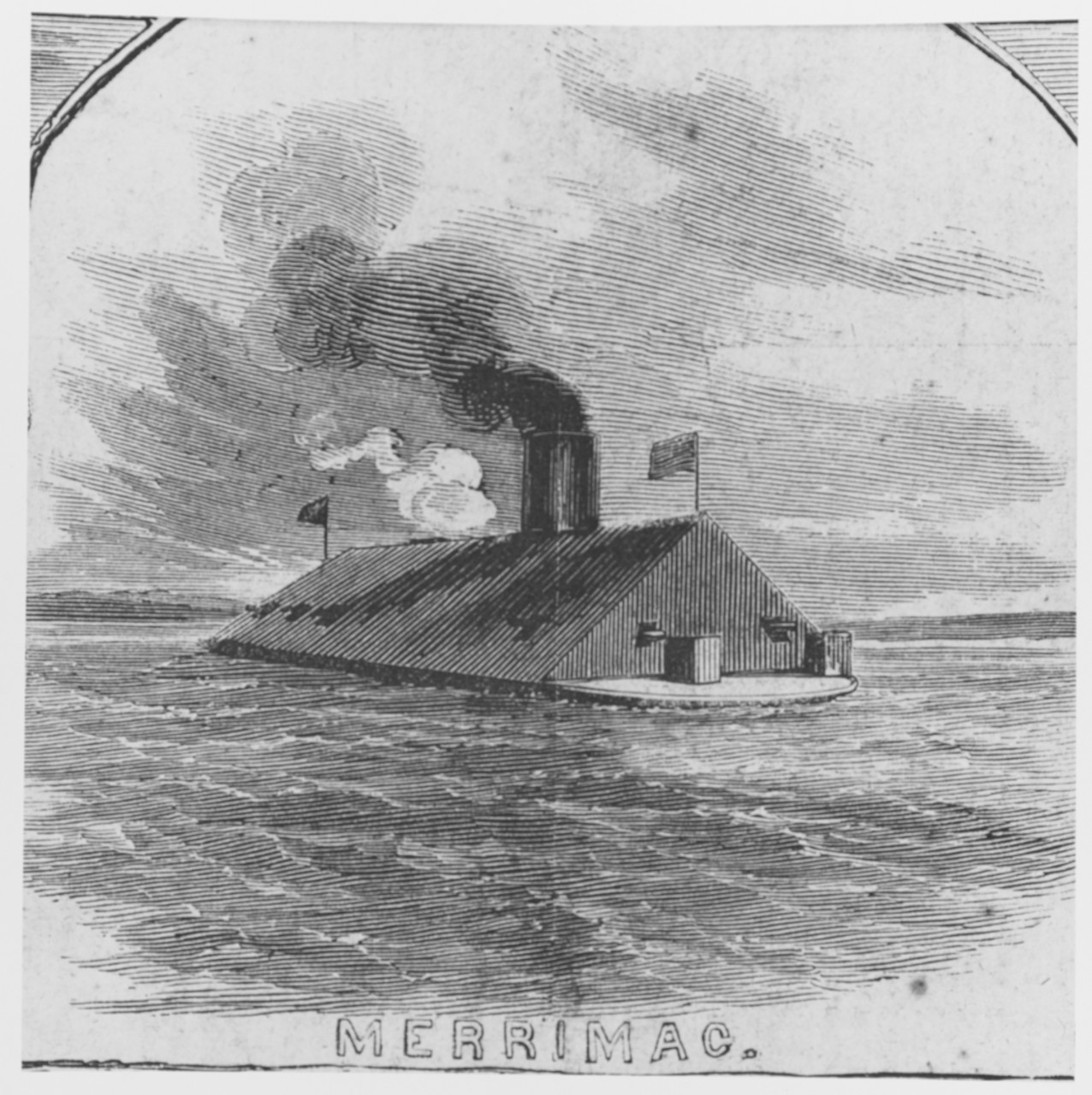 Photo #: NH 58877  CSS Virginia (1862-1862)