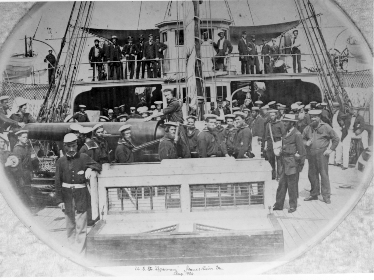 Photo #: NH 58913  USS Agawam (1864-1867)
