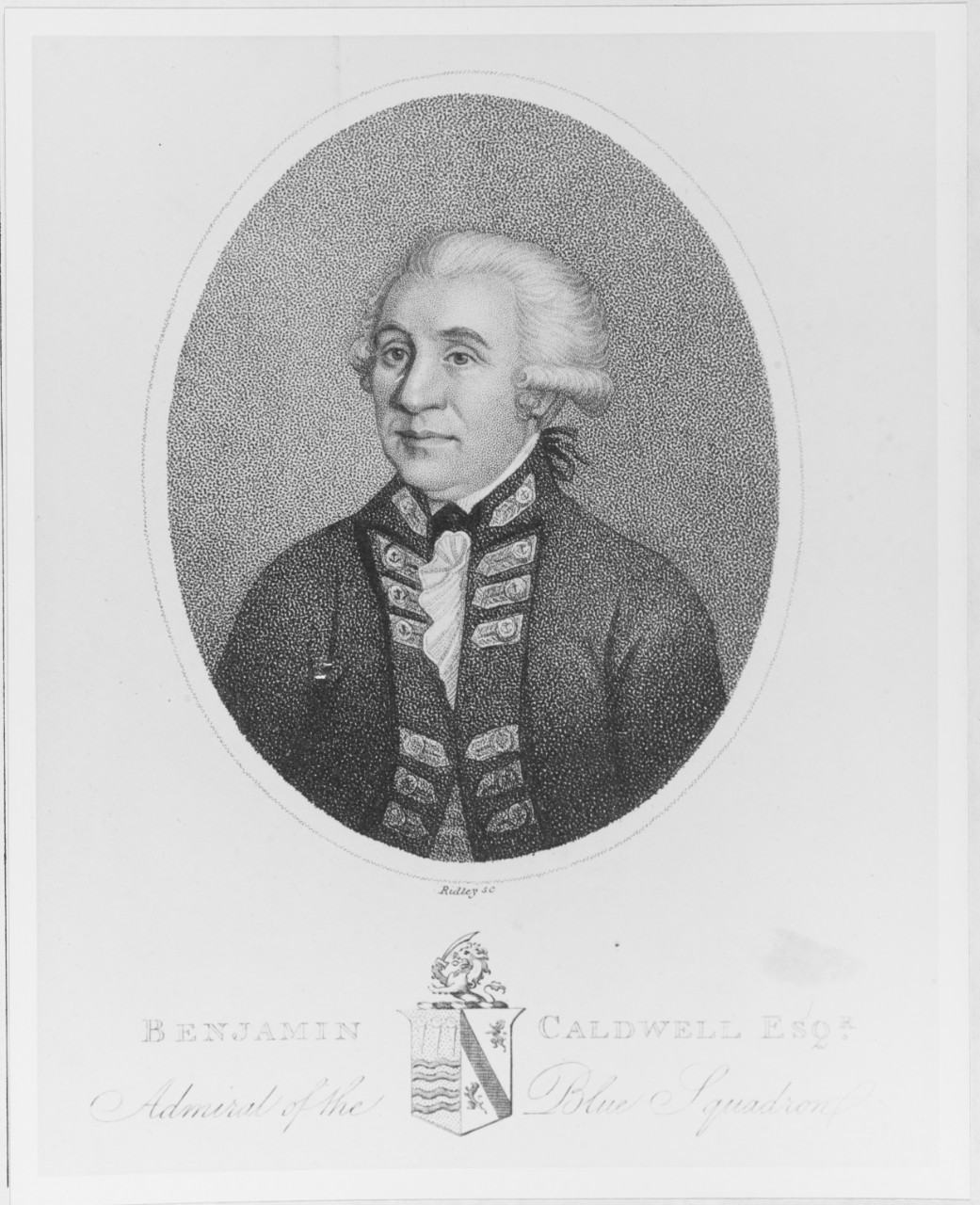 Admiral Benjamin Caldwell, RN, 1737-1820