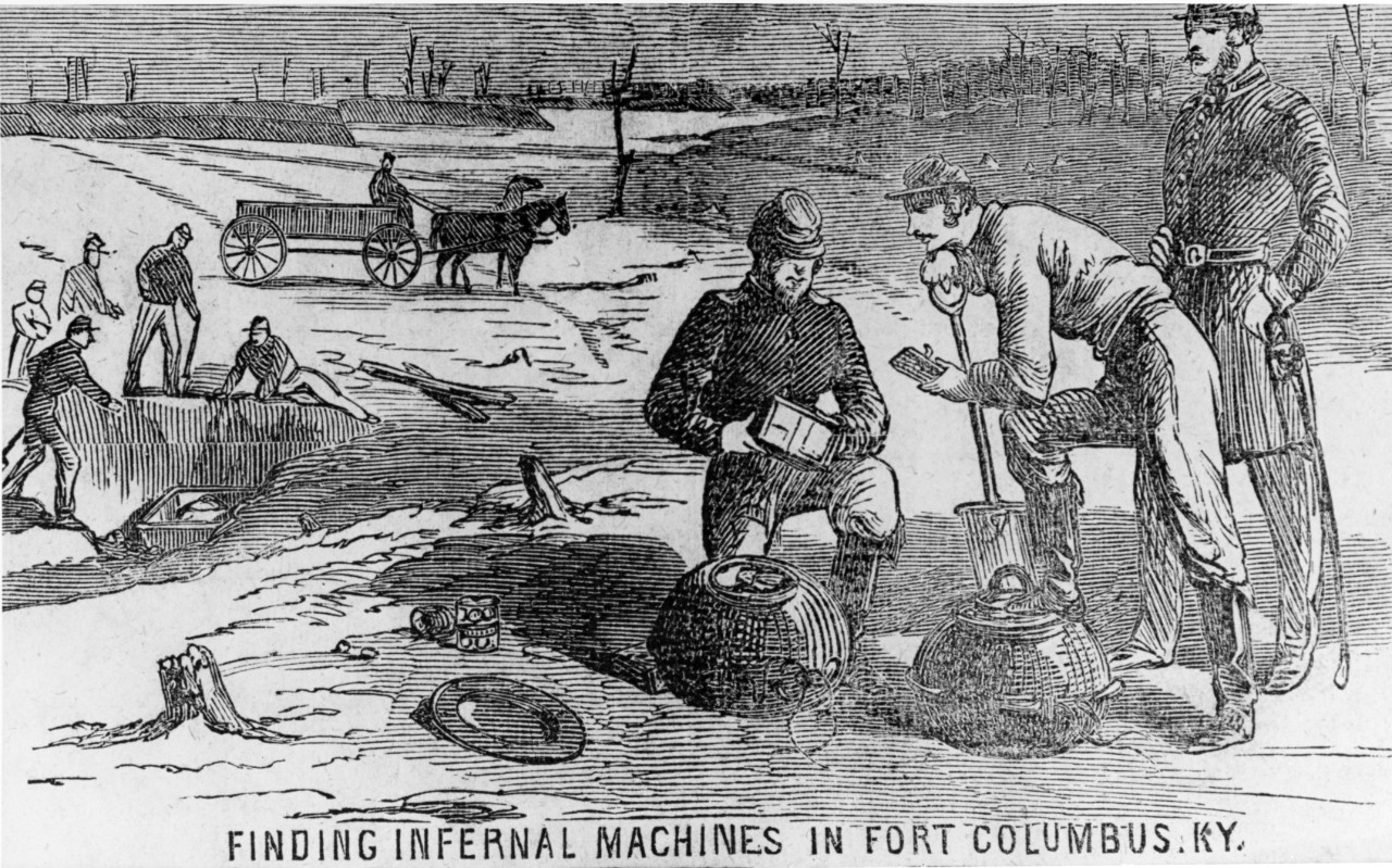 Mines Discovered at Fort Columbus, Kentucky, by Union Troops