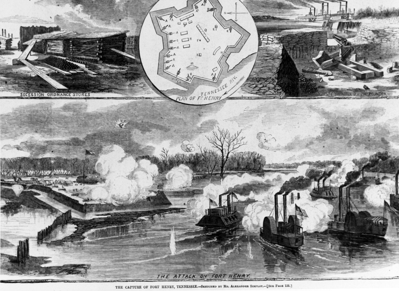 The Capture of Fort Henry, Tennessee