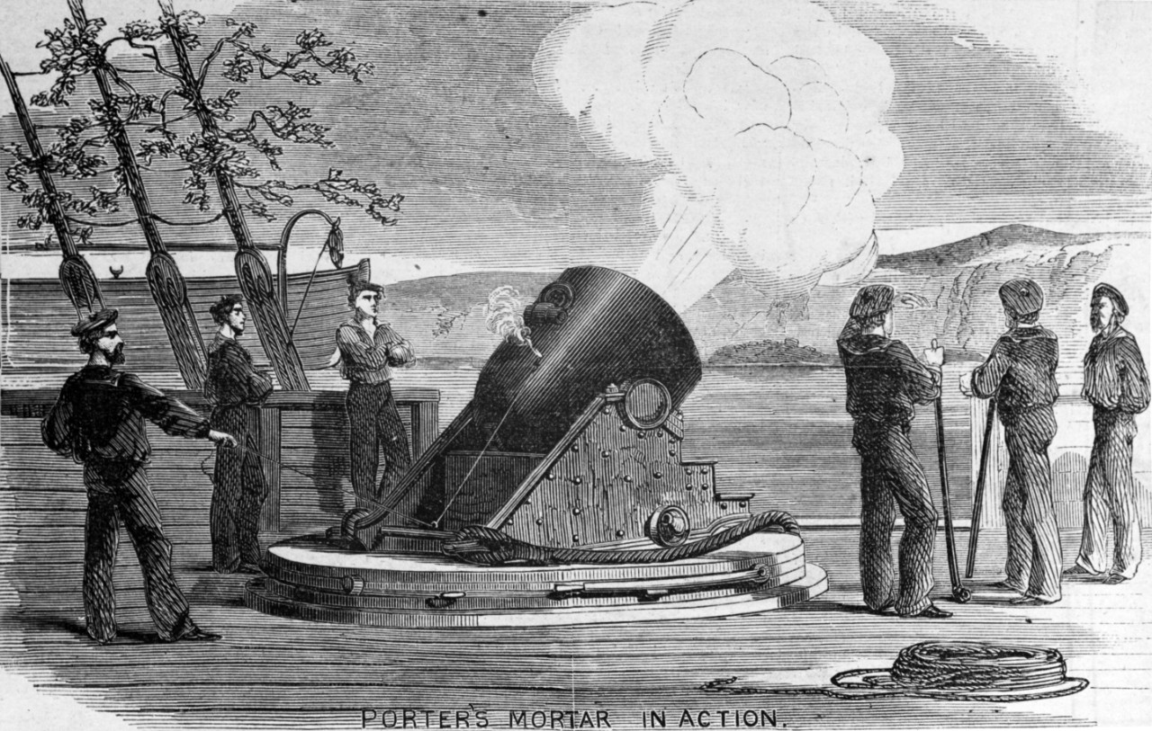 Porter's Mortar in Action