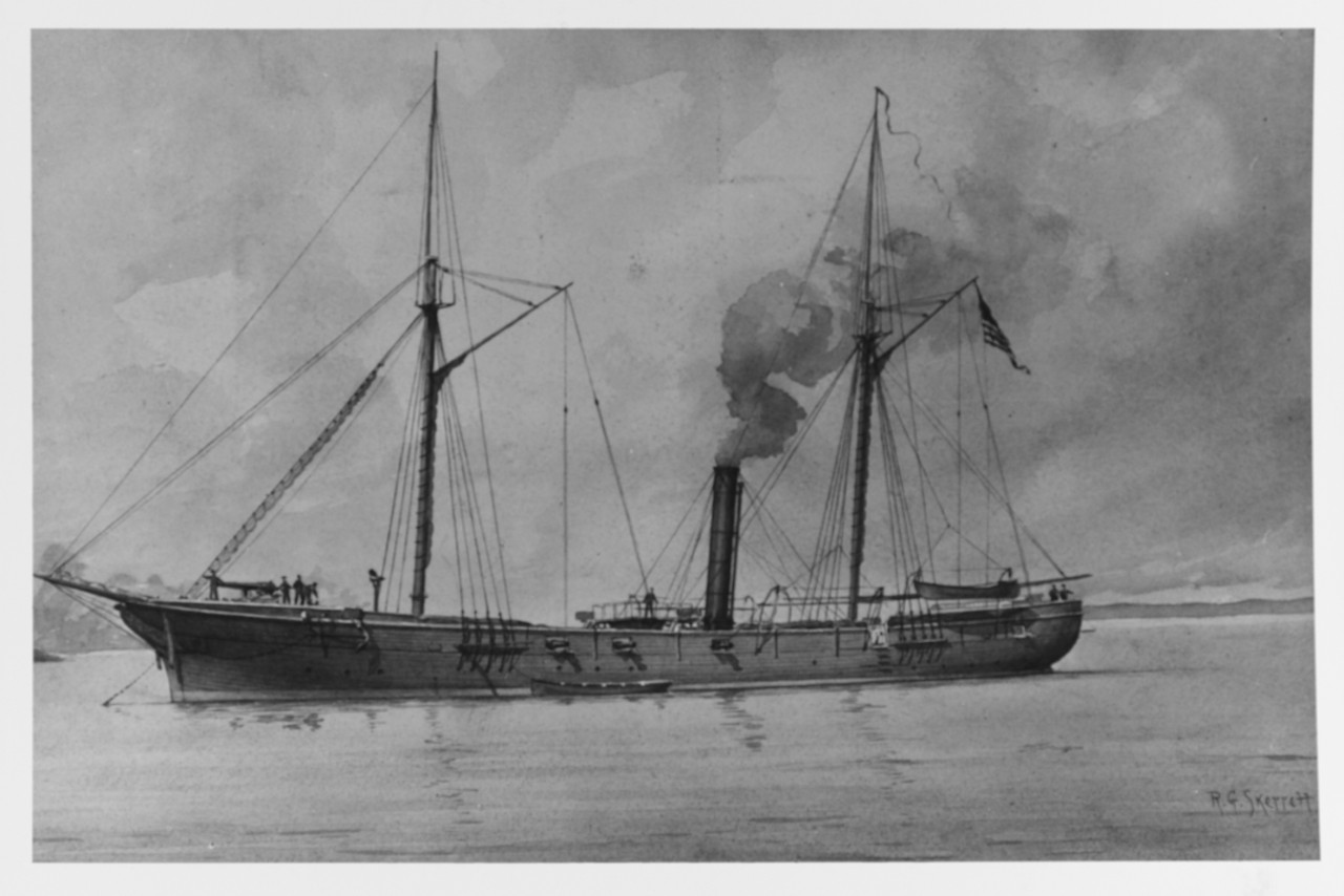 Photo #: NH 59788  USS Cayuga (1862-1865)
