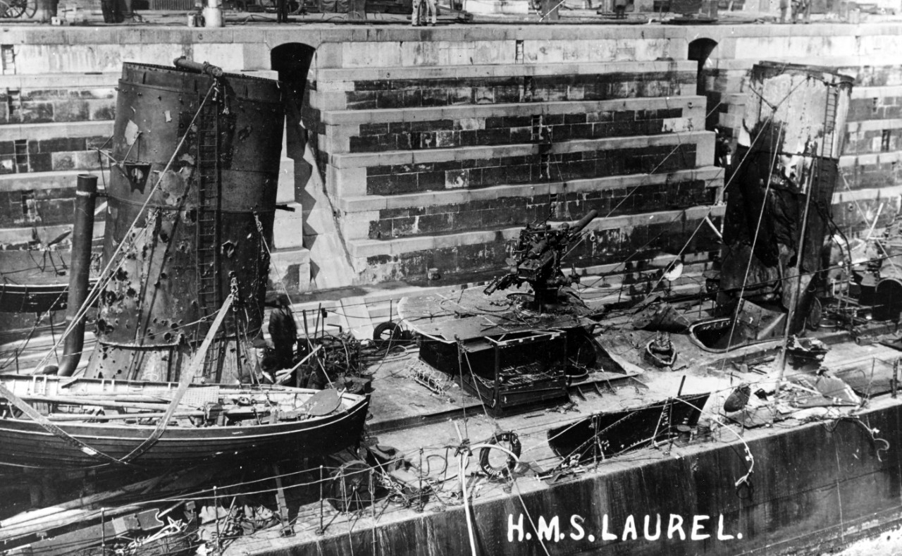 HMS LAUREL (British Destroyer, 1913)