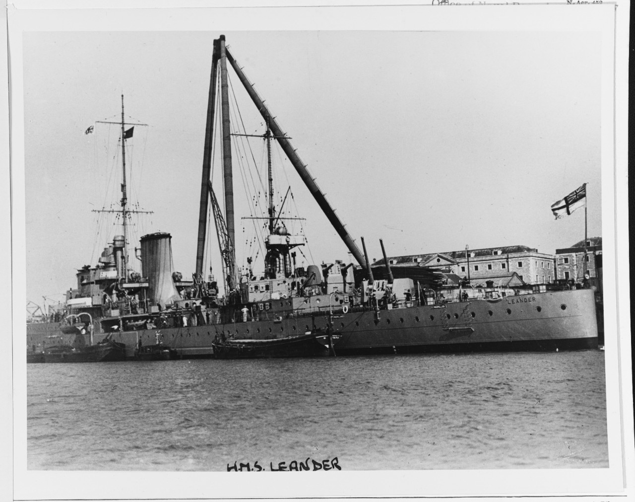 HMS LEANDER (British Cruiser, 1931)
