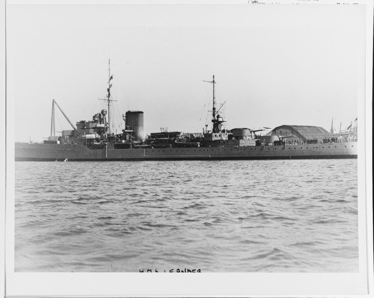 HMS LEANDER (British Cruiser, 1931)