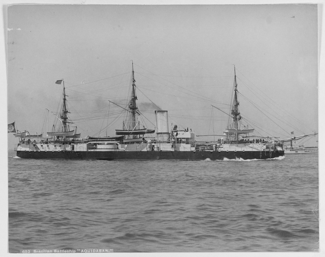 AQUIDABAN (Brazilian Battleship, 1885)