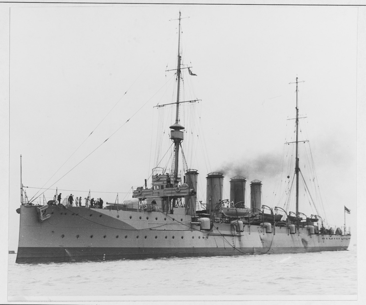 HMS LIVERPOOL (British Cruiser, 1909)