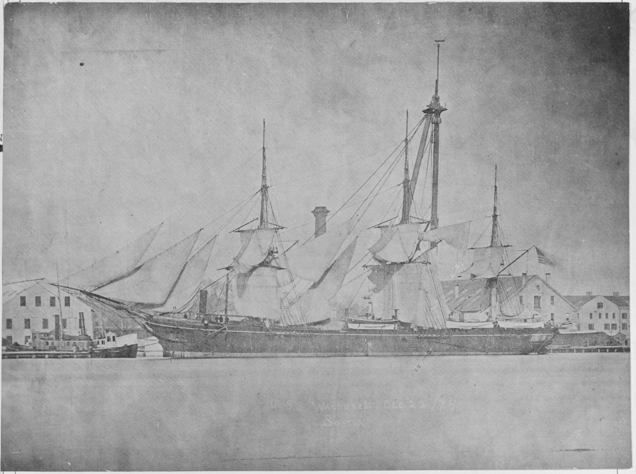 Photo #: NH 59938  USS Wachusett (1862-1887)