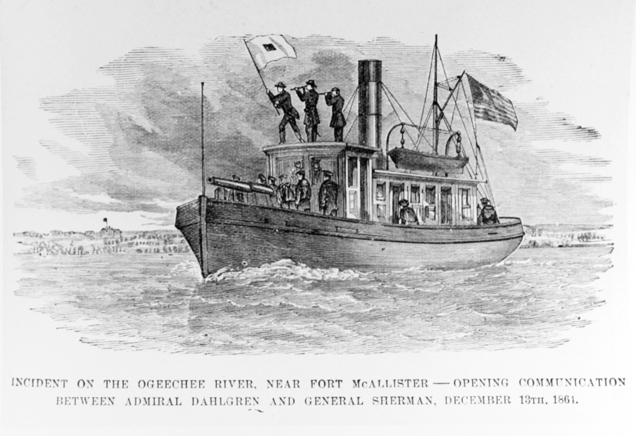 Tug Dandelion on the Ogeechee River, 13 December 1864