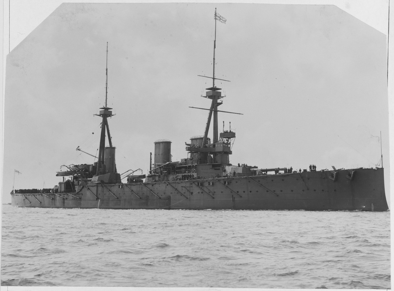 Photo #: NH 60014  HMS Indomitable British battle cruiser, 1907 